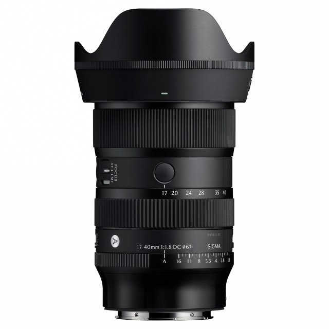 Sigma Sigma AF 17-40mm F1.8 DC Art lens for Lumix L-mount