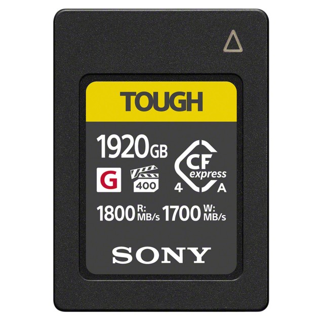 Sony Sony CEA-G1920T 1920GB  TOUGH CFexpress Type A Card, R1800/W1700MB/s