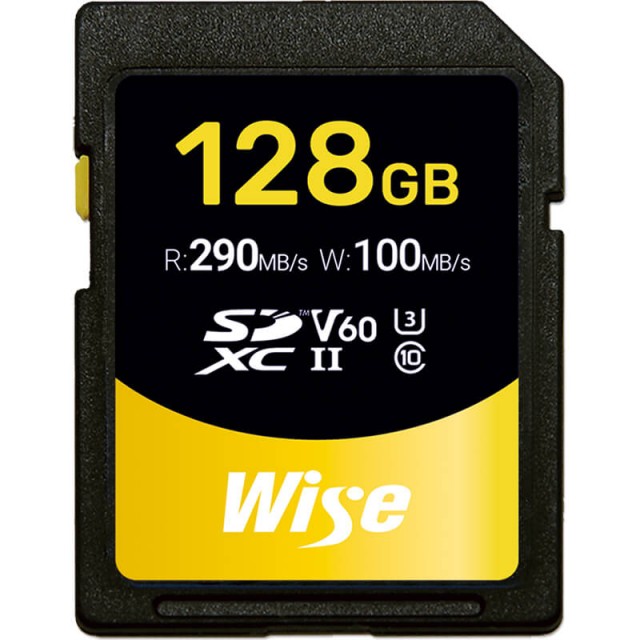 Sundry Wise 128GB SDXC UHS-II R290/W260MB/s V60