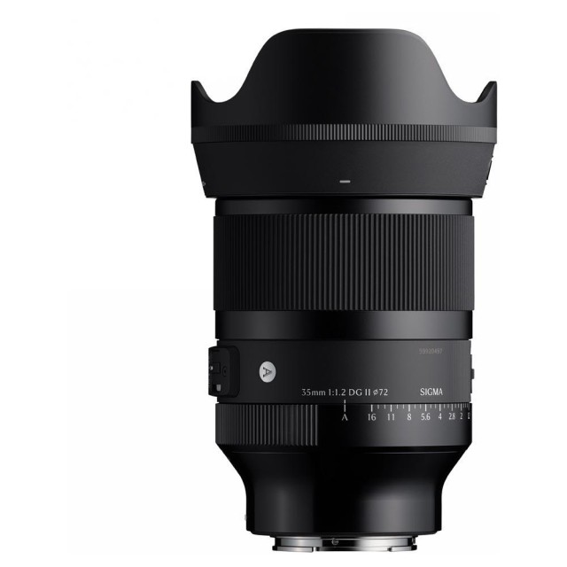 Sigma Sigma 35mm F1.2 DG II Art lens for Sony FE