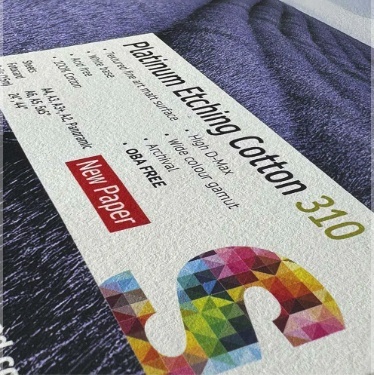 Fotospeed Fotospeed Fotospeed Platinum Etching Cotton 310 Paper A3+ - 25  sheets