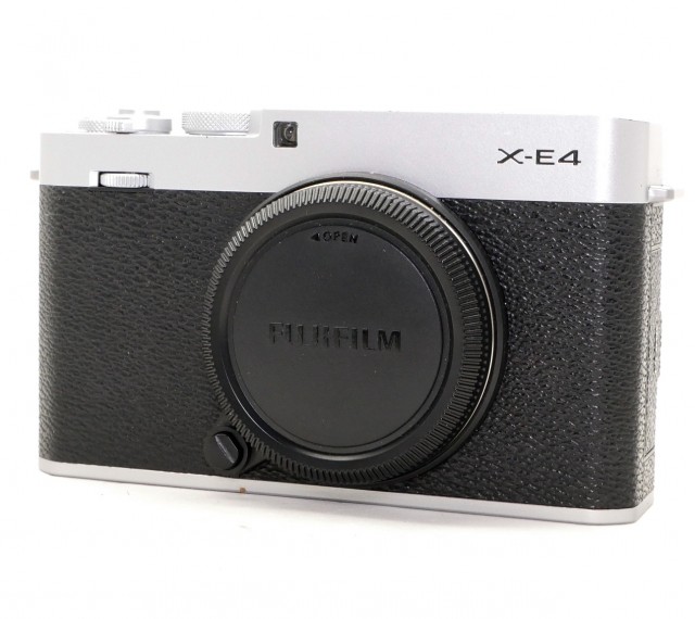 Fujifilm Used Fujifilm X-E4 Mirrorless Camera body, silver