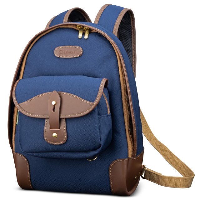Billingham Billingham 35 Rucksack, Navy Fibrenyte-Chocolate Trim