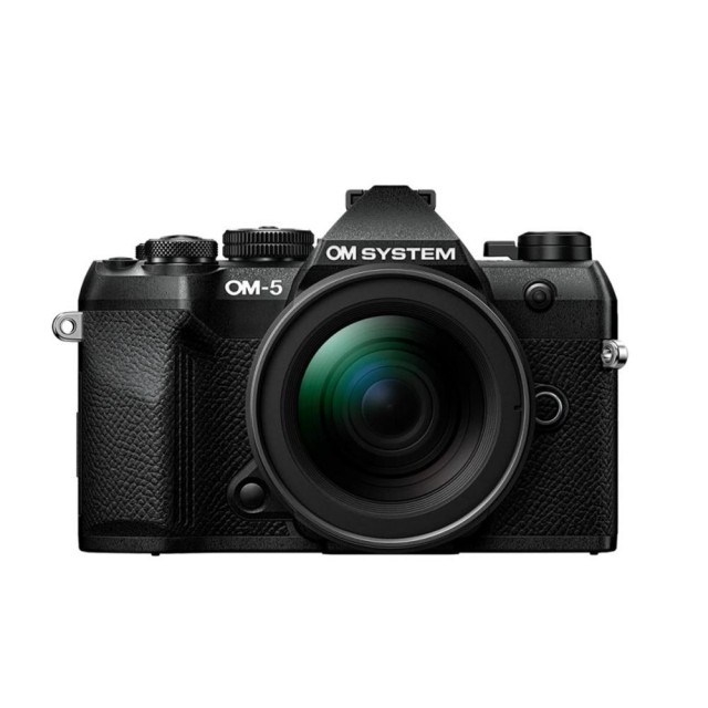 OM System OM SYSTEM OM-5 Mark II Mirrorless camera with 12-40mm F2.8 lens, Black