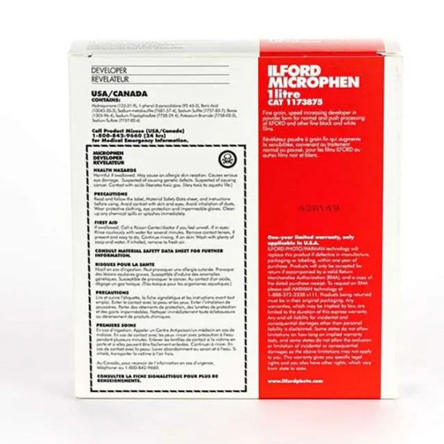 Sundry Ilford Microphen Developer 1 Ltr