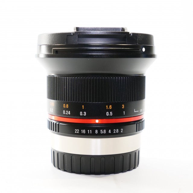 Samyang Used Samyang MF 12mm f2 lens for Fujifilm X, black