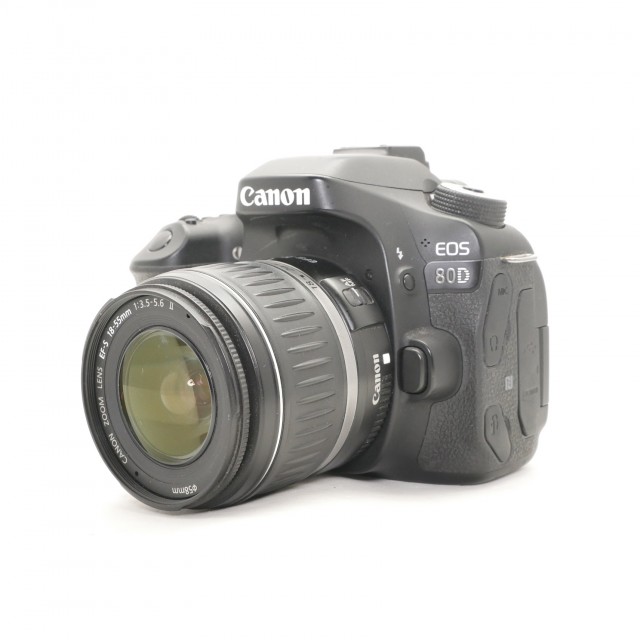 Canon Used Canon EOS 80D DSLR with 18-55mm lens