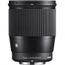 Sigma 16mm f1.4 DC DN Contemporary lens for Fuji-X