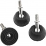 Slik Rubber Feet 50mm, Set of 3