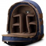 Billingham Billingham 25 Rucksack, Navy Canvas-Chocolate Trim
