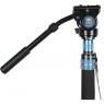 Sirui P-424FS Carbon Fibre Monopod with Stand and video head VH-10