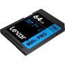 Lexar Lexar 64GB SDXC Blue R150/W104MB/s V30