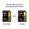 Lexar Lexar 256GB SDXC Gold UHS-II R300/W260MB/s V90