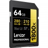 Lexar 64GB SDXC Gold UHS-II R280/W210MB/s V60
