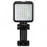 Hama 49 BD LED Light with Phone Holder, Tripod Thread and Flash Shoe
