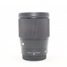 Used Sigma 16mm f1.4 DC DN Contemporary lens for Fujifilm X