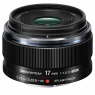 OM SYSTEM M.Zuiko Digital ED 17mm F1.8 II lens, black