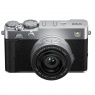 Fujifilm Fujifilm X-E5 Mirrorless Camera with XF23mm F2.8 R WR, Silver